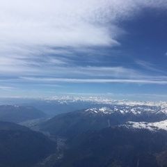 Verortung via Georeferenzierung der Kamera: Aufgenommen in der Nähe von Bezirk Moesa, Schweiz in 3700 Meter
